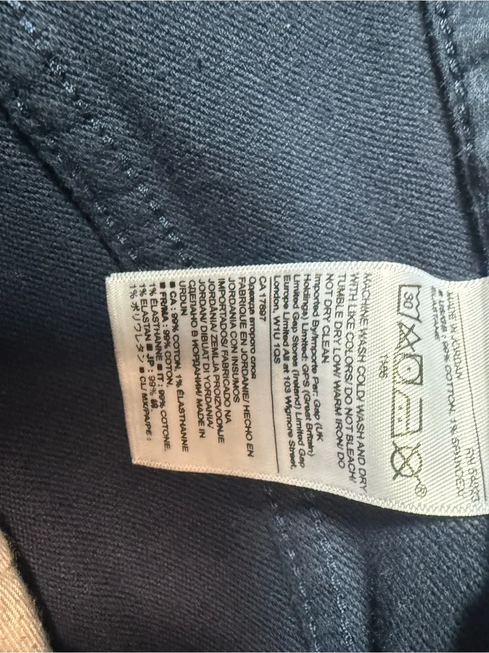 Banana Republic Navy Slim Jeans